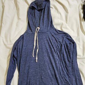 Forever 21 Blue Lightweight Hoodie